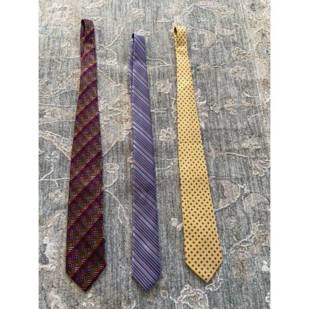 Set of 3 Designer Neckties (Jos. A. Banks)